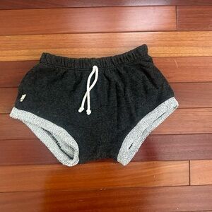 Childhoods Clothing Shorties, Size 6/7, Raven, Heather Black